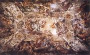 Pietro da Cortona Allegory of Divine Providence and Barberini Power oil painting artist